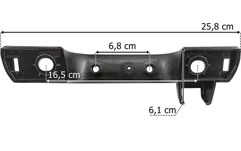 Volvo FH12 (2002-2008) Manilla para Perfil Bajo Parabrisas Dch (Parte Interna)