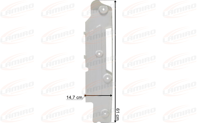 Volvo FH13 (2008-2013) Tapa de Caja Faro Delantero Izq