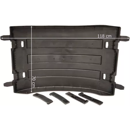 Volvo FH13 (2008-2013) Rear Mudguard Upper Part With Rubbers