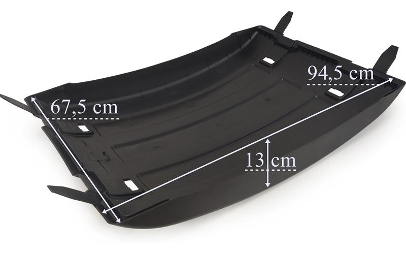 Volvo FH / FM (2005-) / Renault Premium / Magnum (2005-) Flat Rear Mudguard