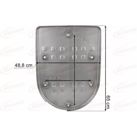 Volvo FH4 / FM4 Escudo Térmico de Silenciador de Escape Lateral
