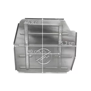 Volvo FH4 / Renault Gama T Bouclier Thermique / Cache Silencieux Supérieur (Aluminium)