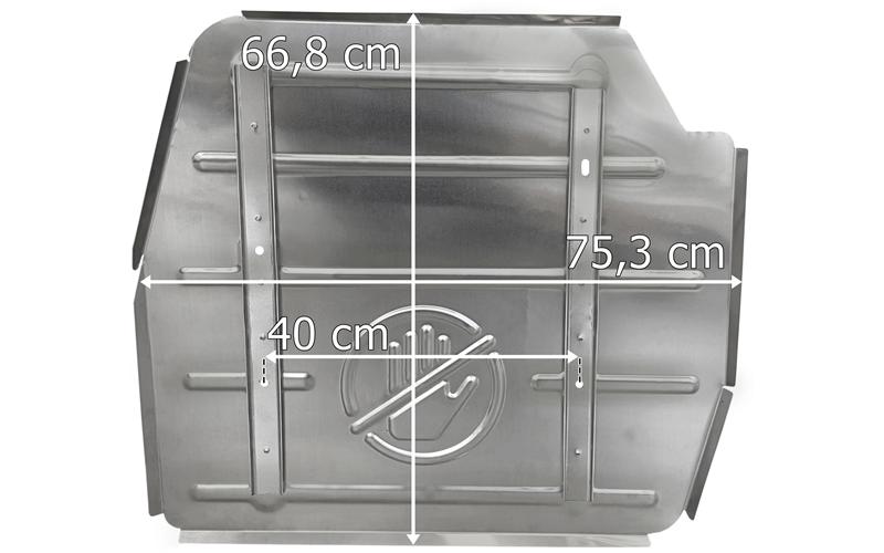 Volvo FH4 / Renault Gama T Bouclier Thermique / Cache Silencieux Supérieur (Aluminium)