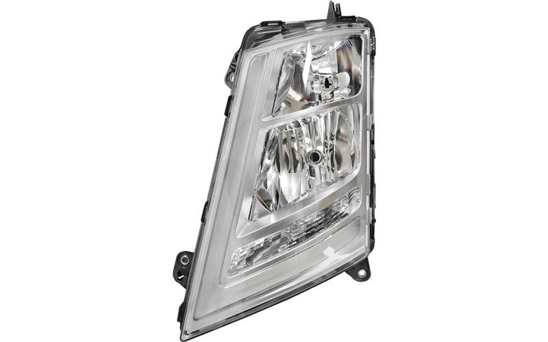 Volvo FH4 LH Chrome Headlamp
