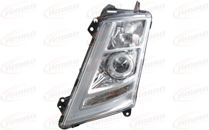 Volvo FH4 Left Xenon Chrome Headlamp
