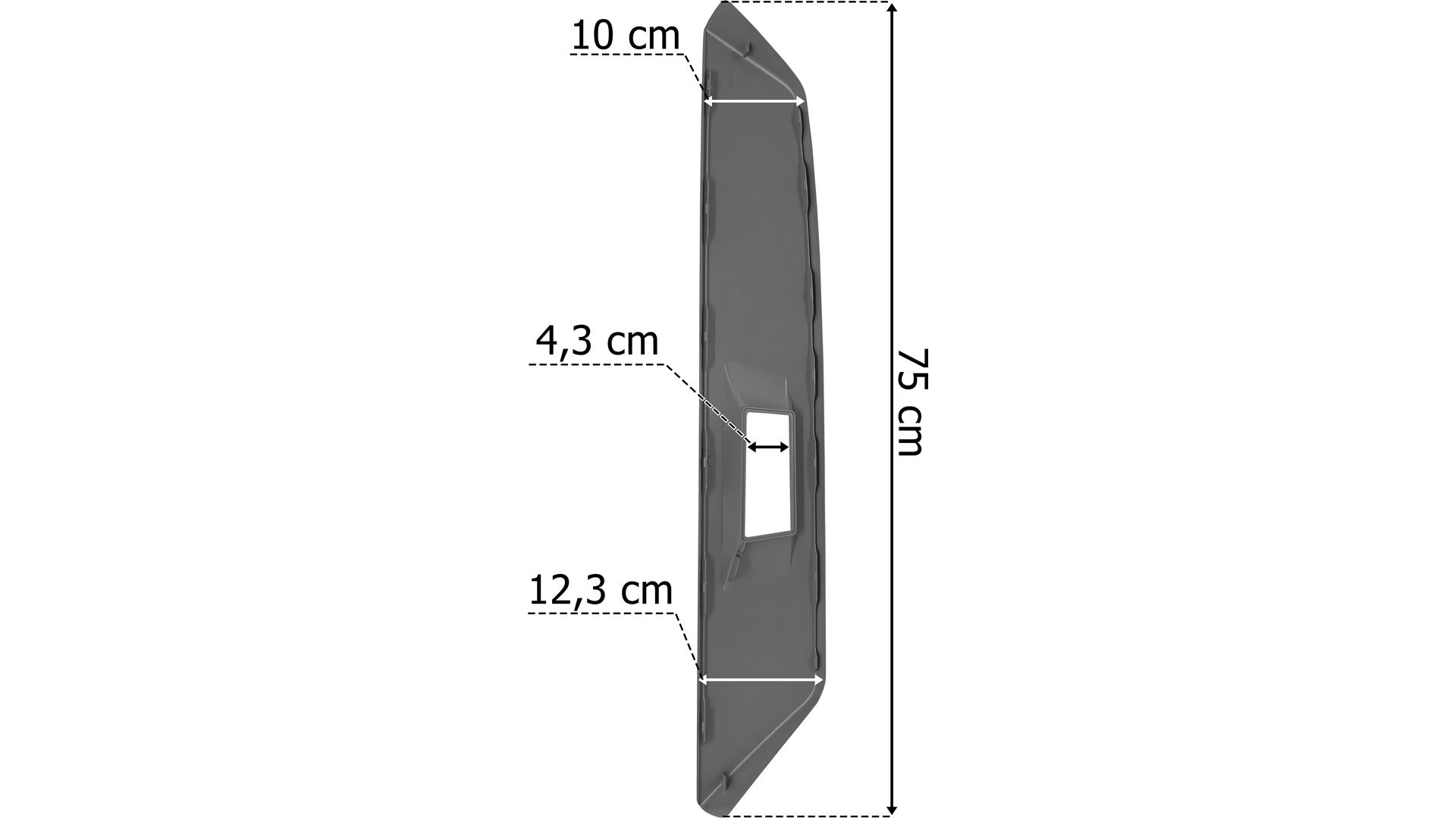 Volvo FH4 RH Central Mirror Bracket Cover (Gray)