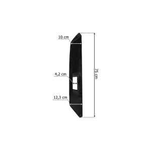 Volvo FH4 Couvercle de Support de Rétroviseur Centrale Gauche (Noir)