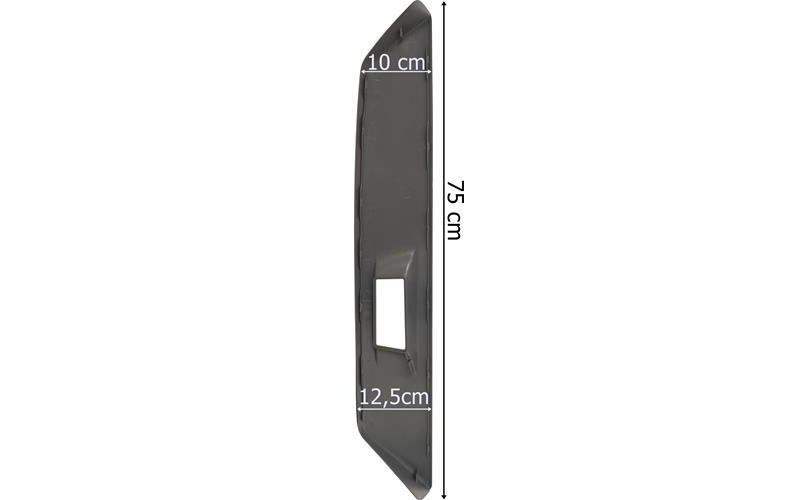 Volvo FH4 LH Central Mirror Bracket Cover (Silver)