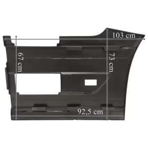 Volvo FH4 (2013-) Interaxle Side Skirt Front LH