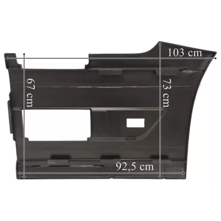 Volvo FH4 (2013-) Osłona Międzyosiowa Lewa Część Przednia