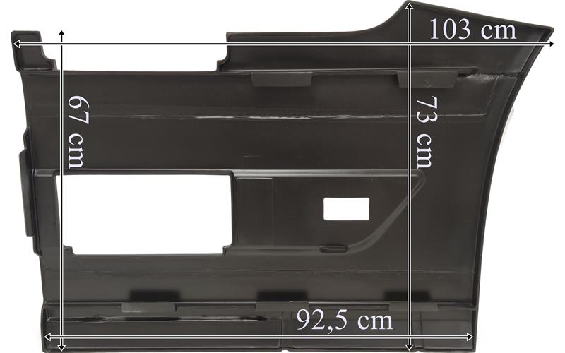 Volvo FH4 (2013-) Osłona Międzyosiowa Lewa Część Przednia