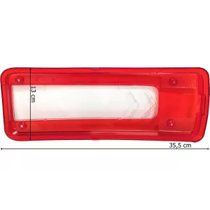 Volvo FM4 Cristal para Piloto Combinado LED Dch / Izq