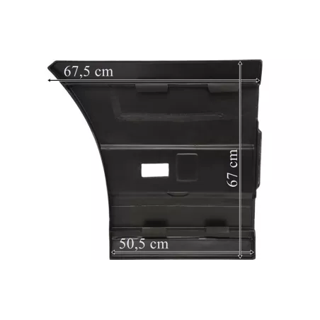 Volvo FH4 (2013-) Osłona Międzyosiowa Lewa Część Tylna