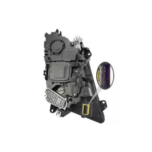 Volvo FH4 FM4 ЛЕВАЯ ФАРА С ЭЛЕКТРОУПРАВЛЯЕМЫМ ПРОТИВОТУМАННЫМ ФОНАРЕМ (ХРОМИРОВАННАЯ ВСТАВКА)_x000d_