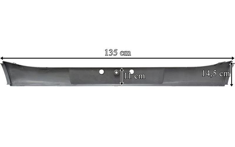 Volvo FH4 / FH5 Stoẞstange Mitte Grau