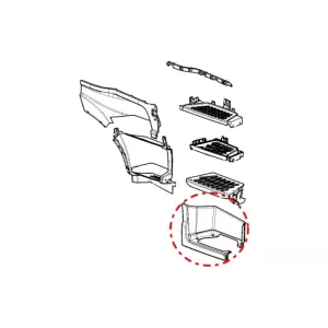 Volvo FH4 / FH5 Lower RH Step