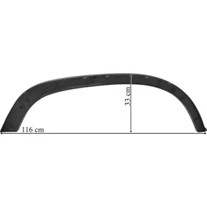 Volvo FH4 LH Mudguard Edge