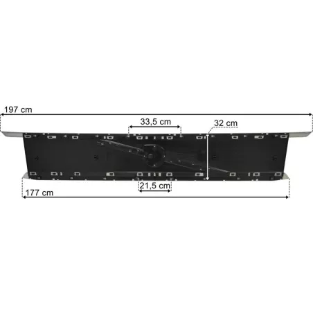 Volvo FH4 Satin / Mat Upper Grille Trim