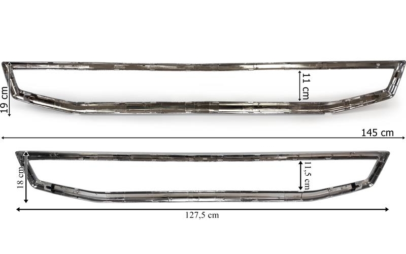 Volvo FH4 Chromed Upper Lower Grille Frame