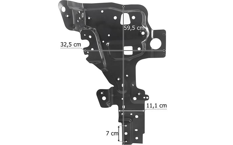 Volvo FH4 (2013-) Scheinwerfer Halterung Links