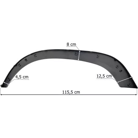 Volvo FH4 Wide RH Mudguard Edge