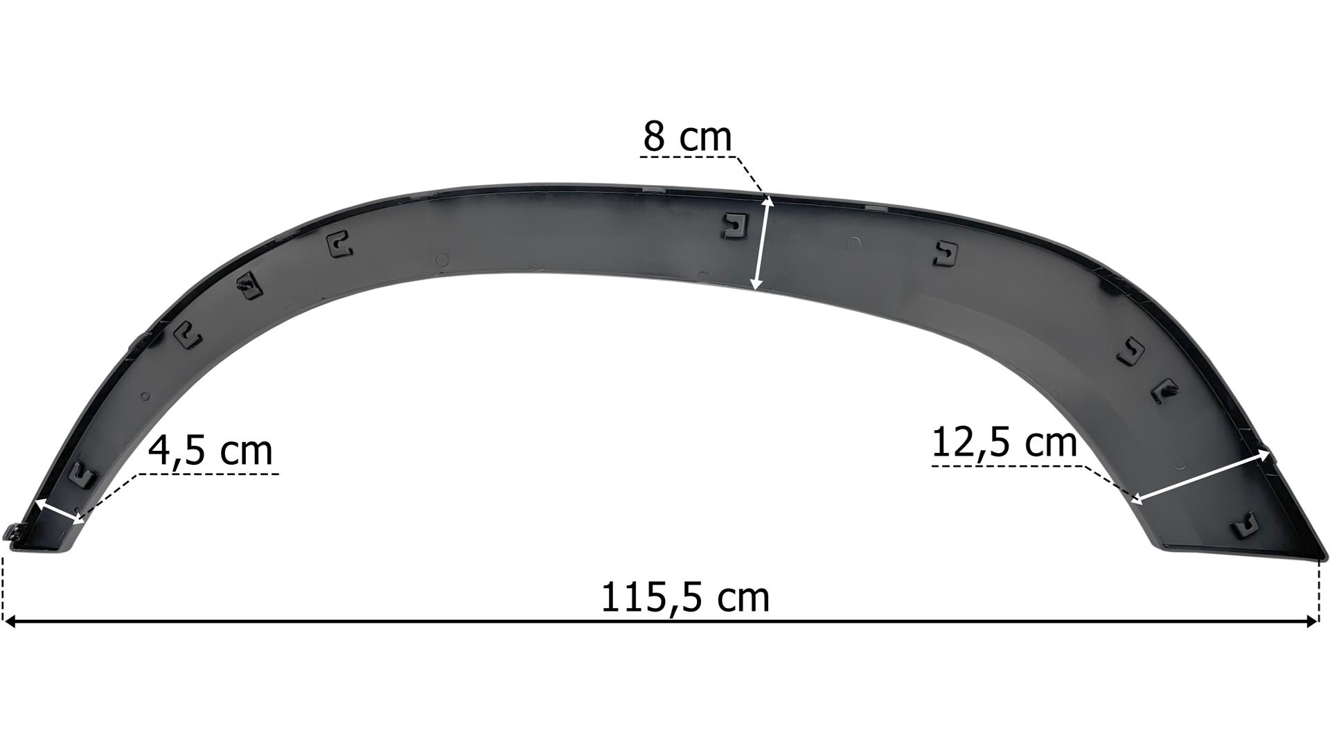 Volvo FH4 Wide RH Mudguard Edge