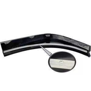 Volvo FH4 / FH5 Spoiler Sous Pare-chocs Gauche (Avec Caoutchouc de Protection, Noir)
