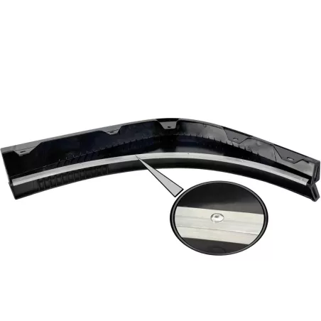 Volvo FH4 / FH5 Under Bumper Spoiler LH (With Protective Rubber, Black)