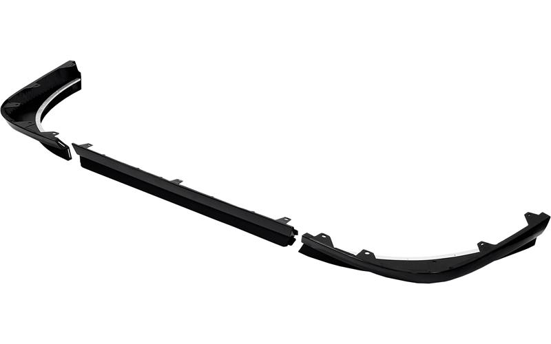 Volvo FH4 / FH5 Under Bumper Spoilers (Set With Protective Rubbers, Black)