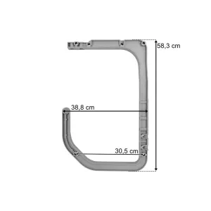 Volvo FH4 / FH5 / Renault Range Mudguard Bracket