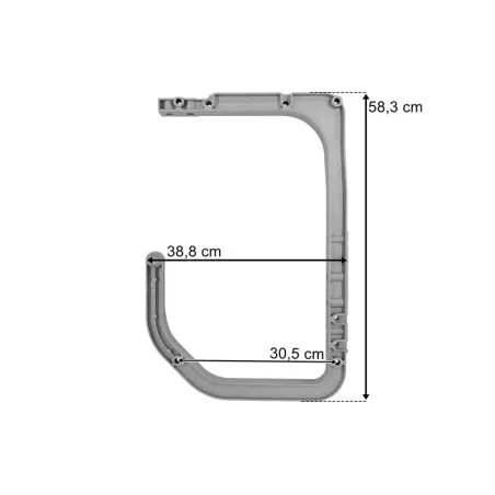 Volvo FH4 / FH5 / Renault Range Mudguard Bracket