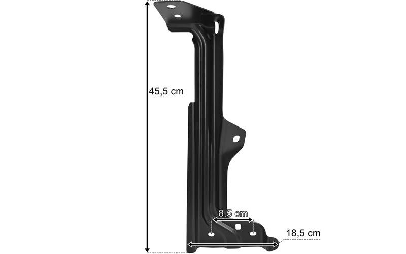 Volvo FH4 Soporte Escalón Inferior de Paragolpes Izq