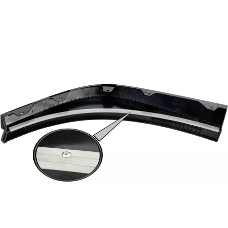 Volvo FH4 / FH5 Under Bumper Spoiler RH (With Protective Rubber, Black)