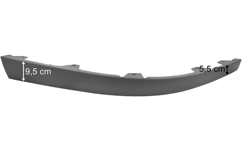Volvo FH4 / FH5 Under Bumper Spoiler RH (Without Protective Rubber, Grey)