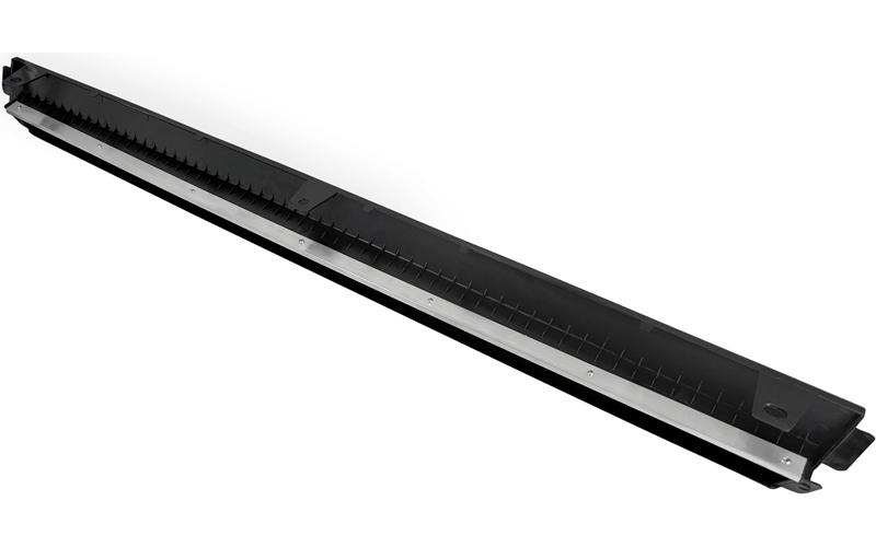 Volvo FH4 / FH5 Spoiler Sous Pare-chocs Droit (Avec Caoutchouc de Protection, Noir)