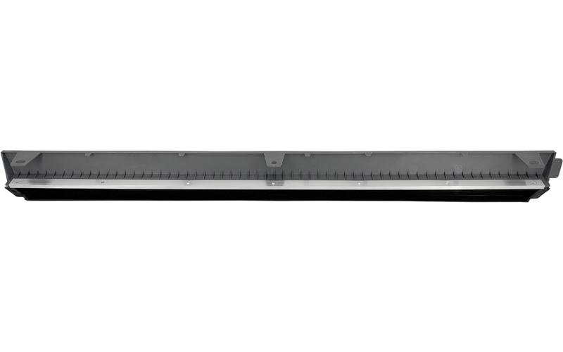 Volvo FH4 / FH5 Spoiler Sous Pare-chocs Central (Avec Caoutchouc de Protection, Gris)