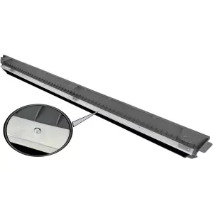 Volvo FH4 / FH5 Under Bumper Spoiler Center (With Protective Rubber, Grey)