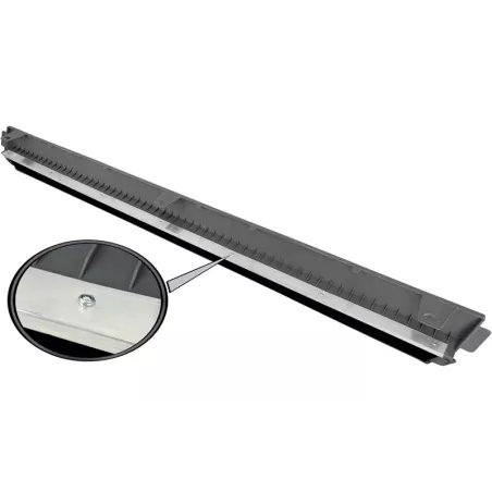 Volvo FH4 / FH5 Spoiler Bajo Paragolpes Central (con Goma Protectora, Gris)