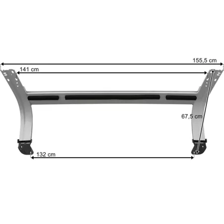 Volvo FH4 / FH5 / FM4 / FM5 Roof Frame (Medium Cab)