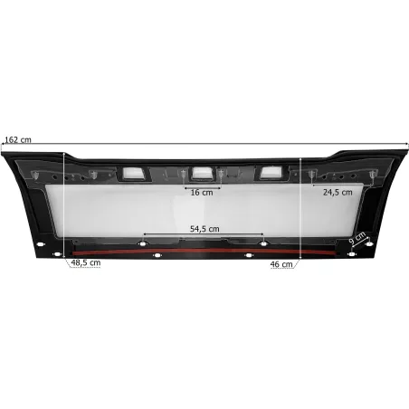 Volvo FH4 ЦЕНТРАЛЬНАЯ ПАНЕЛЬ КРЫШИ (ВЫСОКАЯ КАБИНА)