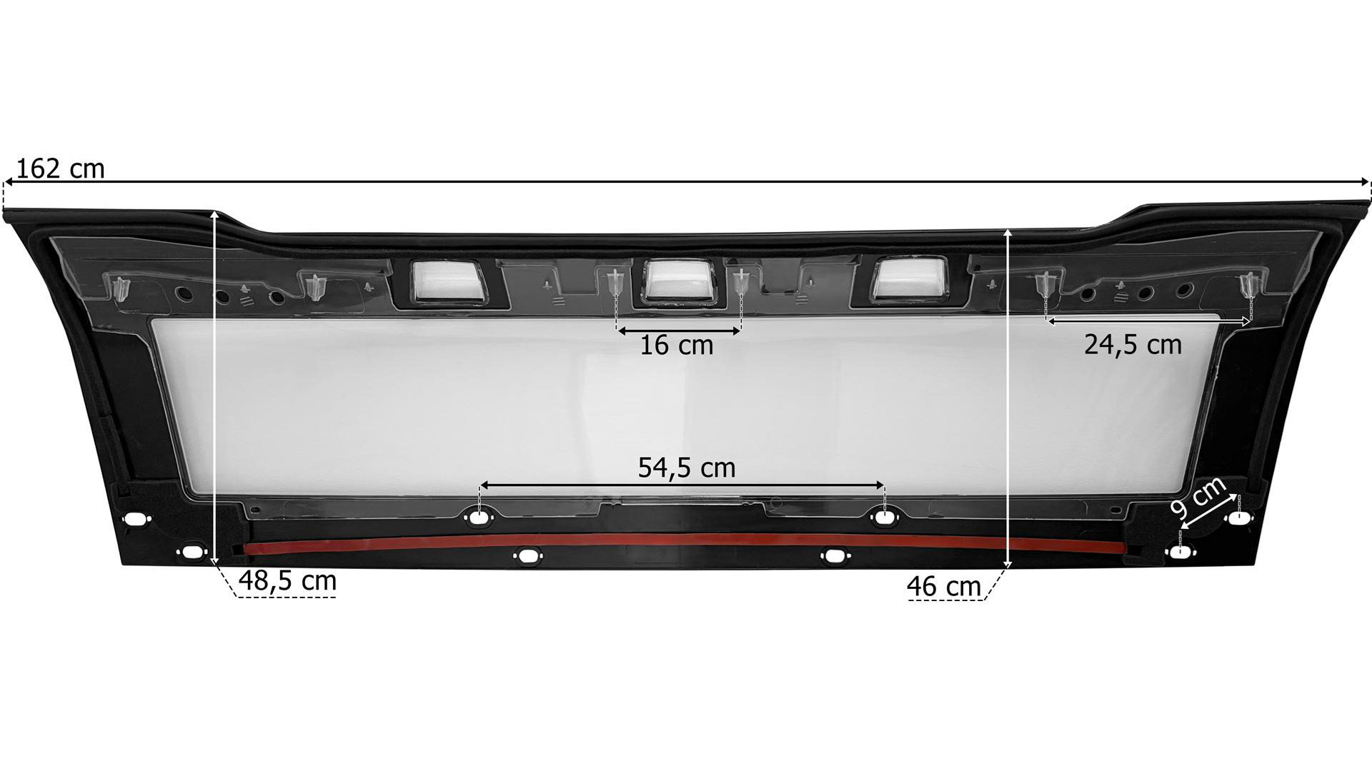 Volvo FH4 Panel Dachowy środkowy (Wysoka Kabina)