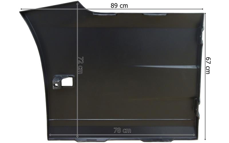 Volvo FH4 (2013-) Osłona Międzyosiowa Prawa Część Przednia
