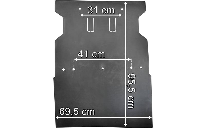 Volvo FH4 / Renault T 93.5cm Mudguard Flap