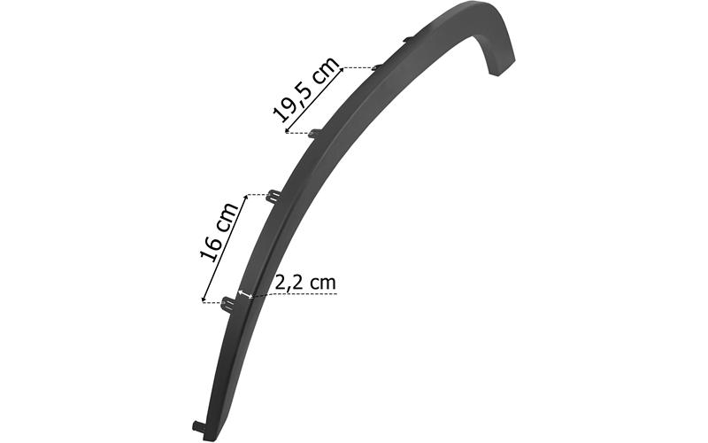 Volvo FH4 Cab Mudguard Extension LH