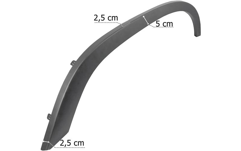 Volvo FH4 Cab Mudguard Extension RH