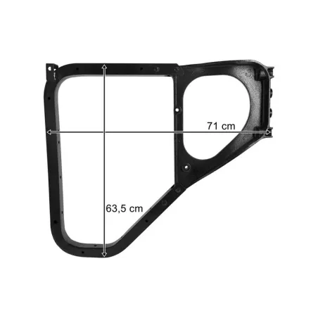 Volvo FH4 LH Mudguard Bracket
