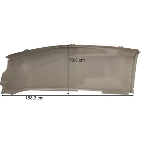 Volvo FH4 / FH5 Medium Cab RH Roof Skirting