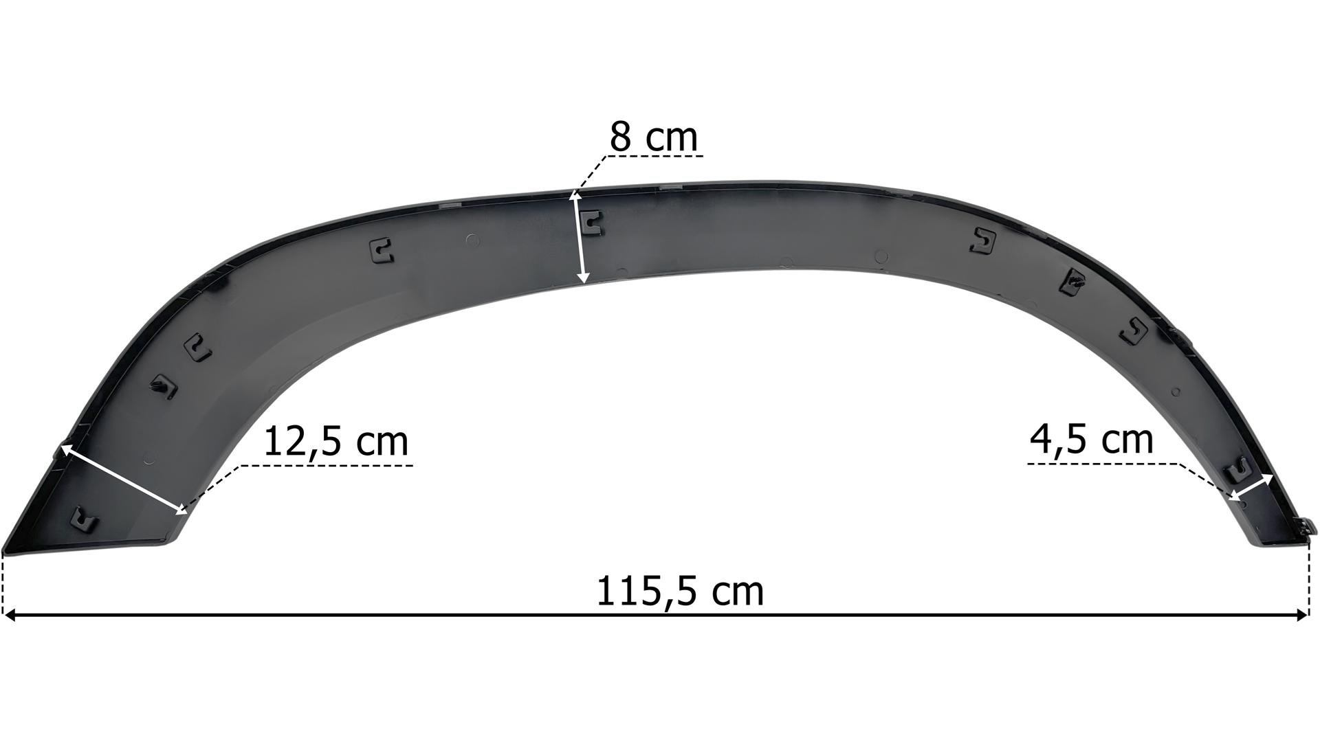 Volvo FH4 Extrémité de Garde-boue / Aile Large Gauche