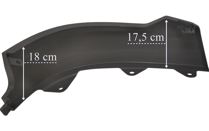 Volvo FH5 (2021-) Narożnik Zderzaka Lewy Matowy