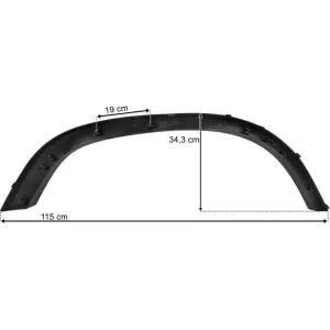 Volvo FH5 Narrow LH Mudguard Edge
